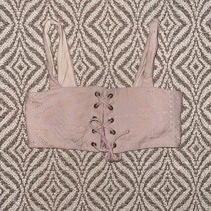 Pilyq Corsette Bikini Top